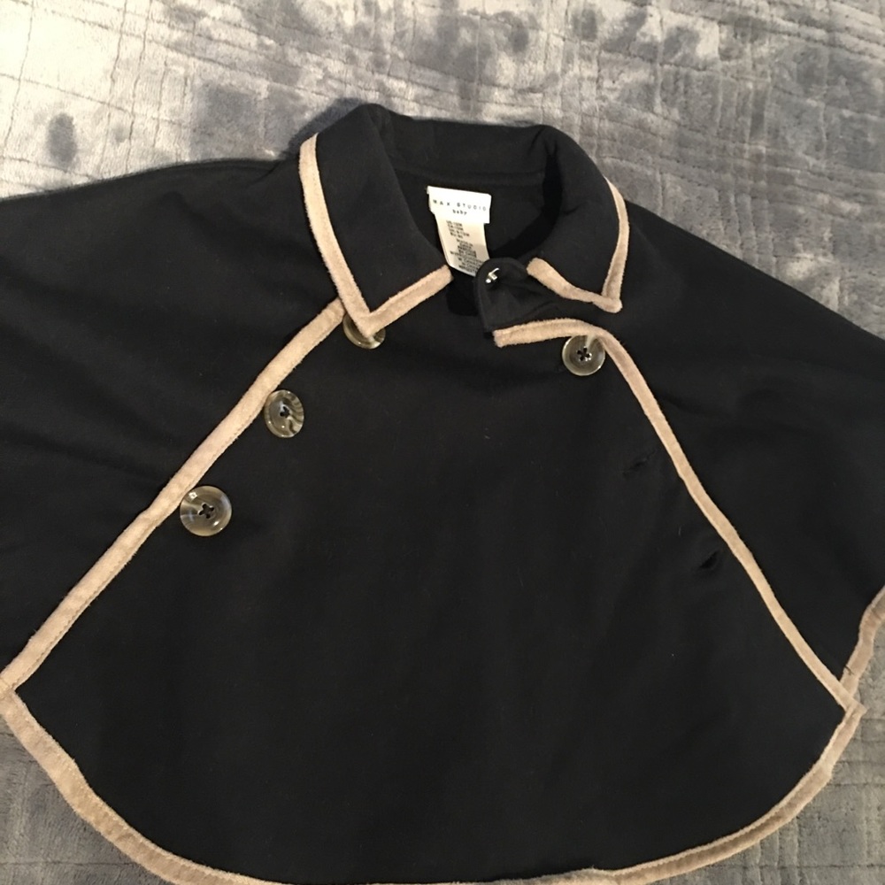 Max Studio baby poncho